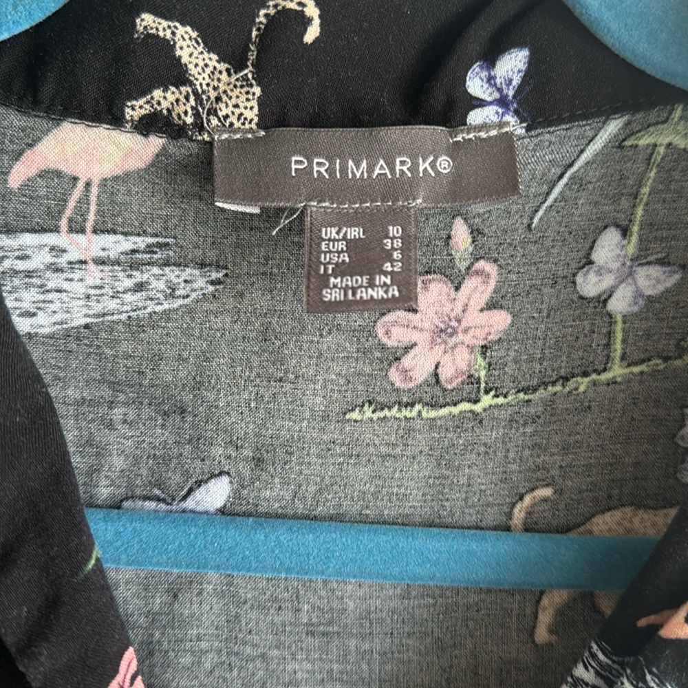 Button Front Mini Dress - Picture 2 of 3